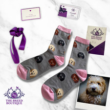 COCKAPOO SOCKS CUTE PAIR OF