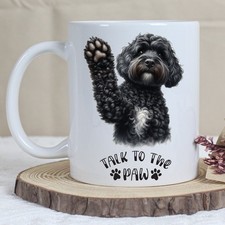 Funny Black Cockapoo Dog Mug -