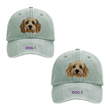 COCKAPOO CREAM DOG EMBROIDERED