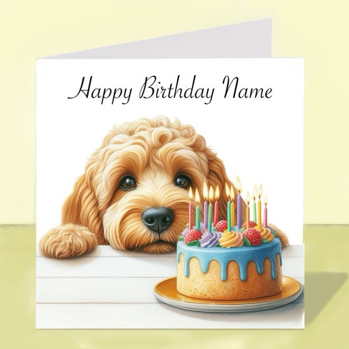 Personalised cockapoo dog - cockapoo,