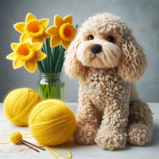 Luxury Cockapoo Birthday Card